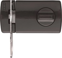 ABUS T&uuml;r-Zusatzschloss 2130 (Metall) mit Sperrb&uuml;gel Farbe: Braun