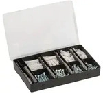 Bosch 173-teilig Fixier-Set, Bohrer, D&uuml;bel, Schrauben, Bits in handlicher