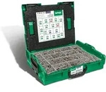 SPAX Montagekoffer L-BOXX, Schraubenset mit 17 Abmessungen, Senkkopf, T-STAR...