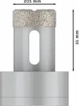 Bosch PRO Core Cutter dry X-Lock, 25 x 35 mm Durchmesser (D) mm: 25