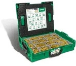 SPAX Montagekoffer L-BOXX, Schraubenset mit 17 Abmessungen, Senkkopf, Kreuzschlitz Z,