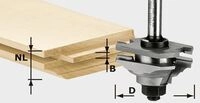 Festool Profil-Federfr&auml;ser HW S8 D46 x D12-FD Ausf&uuml;hrung: Profil-Federfr&auml;ser HW S8