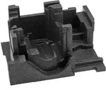 Bosch Einlagen f&uuml;r die Werkzeugaufbewahrung f&uuml;r GOF 1250 CE/1250 LCE Ausf&uuml;hrung: