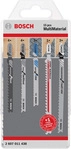 Bosch 15‐tlg. Stichs&auml;geblatt-Set f&uuml;r Multimaterial, T-Schaft Ausf&uuml;hrung: f&uuml;r