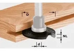 Festool Scheibennutfr&auml;ser HW D40x4 NL: 4.00 mm
