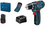 Bosch Akku-Bohrschrauber GSR 12V-15, 2 x Akku GBA 12V 2.0Ah in L-BOXX