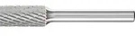 Hartmetall-Fr&auml;sstift mit 6 mm Schaft, Zylinderform ZYA, Zahnung 3 PLUS Kopf-&Oslash;: 10