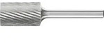 Hartmetall-Fr&auml;sstift mit 6 mm Schaft, Zylinderform ZYA, Zahnung 3 Form: ZYA