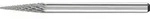 Kleinfr&auml;sstift PFERD HM Spitzkegelform 0311 4 3mm3x11mm