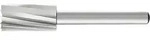 HSS-Fr&auml;sstift, 6-mm-Schaft-&Oslash;, Zylinderform A, mit Stirnverzahnung, Zahnung 1...