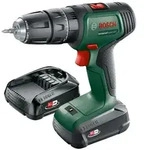 Bosch Akku-Bohrschrauber UniversalImpact 18V, 2 x Akku PBA 18V 1.5Ah, Tragekoffer