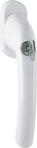 HOPPE Fenstergriff T&ocirc;ky&ocirc; 0710S/U26, abschlie&szlig;bar, oval,7/35,TBT1, Stift
