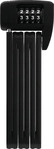 ABUS Faltschloss Bordo LITE 6055 Combo Farbe: Schwarz|L&auml;nge: 85 cm|Halterung: +