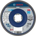 Bosch PRO X571 X-Lock F&auml;cherschleifscheibe, 125 mm, G40 K&ouml;rnung: 40