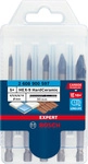 Bosch EXPERT HEX-9 HardCeramic Bohrer-Set, 4/5/6/8/10 mm, 5-tlg. Paketinhalt: