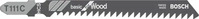 Bosch Stichs&auml;geblatt T 111 C Basic for Wood, 3er-Pack Paketinhalt: 3er-Pack