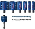 Bosch EXPERT Tough Material Lochs&auml;ge-Set, 22/25/35/51/60/68 mm, 9-tlg. Durchmesser