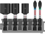 Bosch PRO Impact Set mit Steckschl&uuml;sseln, PH2x50, PZ2x50, NS8x50, NS10x50, NS13x50