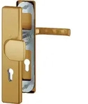 HOPPE Sicherheits-Wechselgarnitur London 61G/2221/2210/113,LS eck.,12mm,ES1/PZ