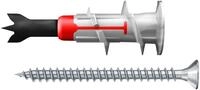 fischer Gipskartond&uuml;bel DuoBlade S; mit Schraube Verpackungsvariante: