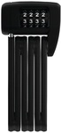ABUS Faltschloss Bordo LITE 6055 Combo Farbe: Schwarz|L&auml;nge: 60 cm|Halterung: +
