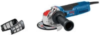 Bosch Winkelschleifer GWX 19-125 S, 1900-W, X-LOCK, mit Zusatzhandgriff, Schutzhaube