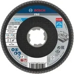 Bosch PRO X571 X-Lock F&auml;cherschleifscheibe, 115 mm, G60 K&ouml;rnung: 60