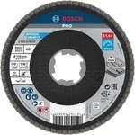 Bosch PRO X571 X-Lock F&auml;cherschleifscheibe, 115 mm, G40 K&ouml;rnung: 40