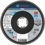Bosch PRO X571 X-Lock F&auml;cherschleifscheibe, 125 mm, G120 K&ouml;rnung: 120