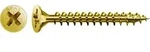 SPAX Universalschraube YELLOX - Vollgewinde, Senkkopf, Kreuzschlitz, 4CUT