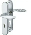 HOPPE Sicherheits-Dr&uuml;ckergarnitur New York 1810H/3331/3410,LS ov.,12mm,ES1/PZ