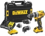 Akku-Bohrschrauber DEWALT DCD703L2T, 4 K&ouml;pfe, 12 Volt