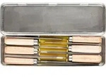 Schl&uuml;sselfeilen-Satz PFERD 265K 100mm Hieb 2 6-teilig