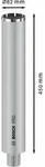 Bosch PRO Core Cutter wet, 82 x 450 mm, 1 1/4-Zoll-UNC Ausf&uuml;hrung: 82 x 450 mm, 1
