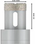 Bosch PRO Core Cutter dry X-Lock, 30 x 35 mm Durchmesser (D) mm: 30