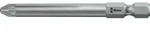 Bit, z&auml;hhart, f&uuml;r Kreuzschlitz-Schrauben PZ 1/4", 70 mm lang Gr&ouml;&szlig;e: PZ 1