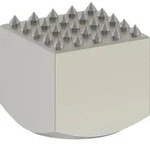Bosch PRO SDS max-5C Carbide-Stockerplatte, 50 x 50 mm Ausf&uuml;hrung: