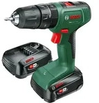Bosch Akku-Bohrschrauber EasyImpact 18V-40, 2 x Akku PBA 18V 1.5Ah Betriebsart: