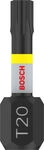 Bosch PRO Torx Impact Bit, T20, 25 mm, 2-tlg. Abmessung: T20
