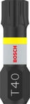 Bosch PRO Torx Impact Bit, T40, 25 mm, 2-tlg. Abmessung: T40