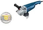 Bosch Kabelgebundener Winkelschleifer GWS 20-230 P: 1x Diamanttrennscheibe, Standard