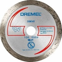 Bosch DREMEL DSM20 Diamant-Fliesentrennscheibe DSM20 Trennscheiben: DSM540