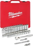 TTI 4932464946, TTI Milwaukee Ratschen- und Steckschl&uuml;sseleinsatz-Set 56-teilig
