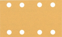 Bosch EXPERT C470 Schleifpapier, 8 L&ouml;cher f&uuml;r Schwingschleife, 80 x 133 mm, K 100,