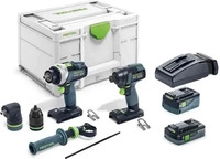 Festool Schrauber- und Bohrer-Set TID 18 5,0/4,0-Set TPC 18/4 Ausf&uuml;hrung: