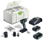 Festool Akku-Bohrschrauber TXS 18 C 3,0-Set Ausf&uuml;hrung: Set mit 2 x Akkupack BP 18