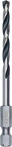 Bosch HSS PointTeQ Sechskantbohrer 4,5 mm Durchmesser (D) mm: 4.50