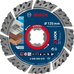 Bosch EXPERT MultiMaterial X-LOCK Diamanttrennscheiben, 125 x 22,23 x 2,4 x 12 mm