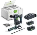 Festool Akku-Bohrhammer BHC 18 HPC 4,0 I-Plus Ausf&uuml;hrung: 2 x Akkupack BP 18 Li 4,0