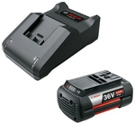 Bosch Akku-Starter-Set 36V (GBA 36V 6.0Ah + AL 36V-20) Ausf&uuml;hrung: Akku-Starter-Set